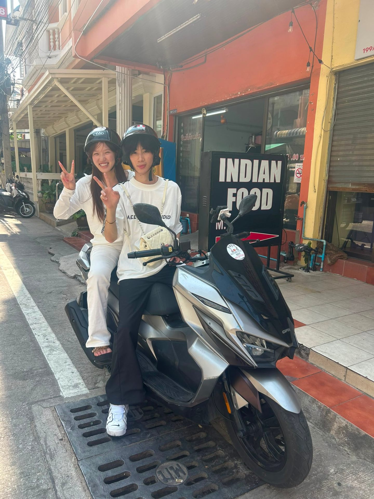 Mina & Yuna from South Korea renting with us